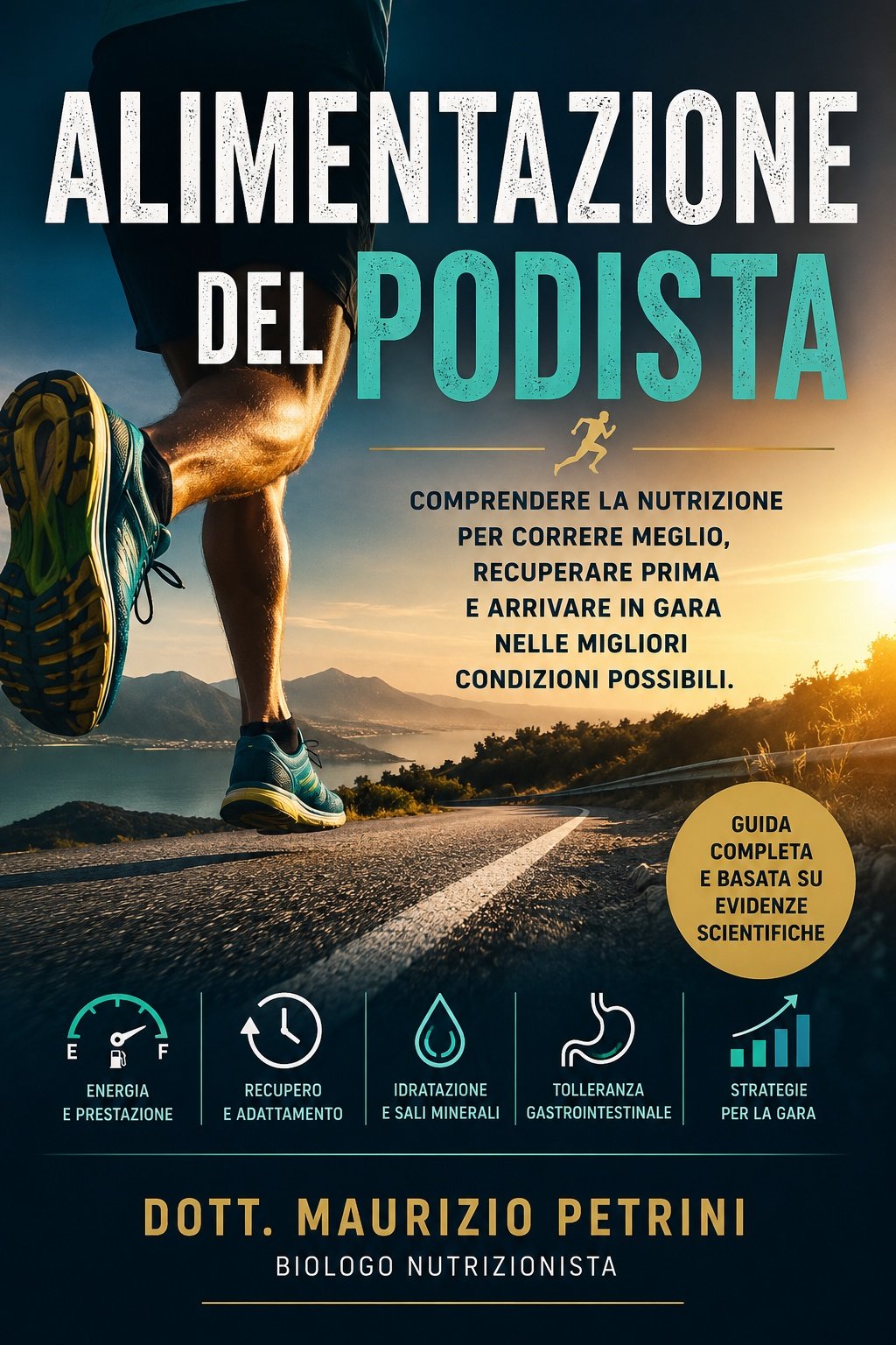 Copertina ebook Alimentazione del Podista